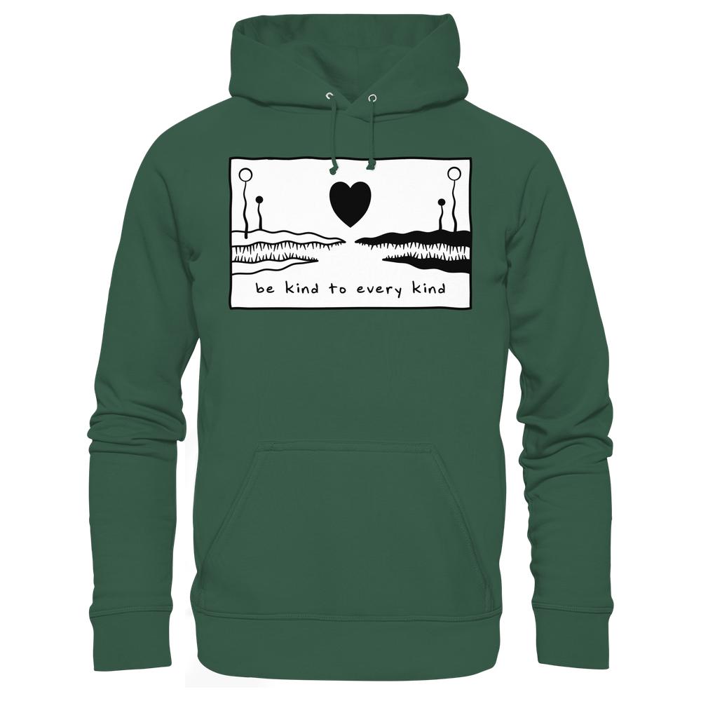 Vegan und Bio Hoodie: Be kind to every kind
