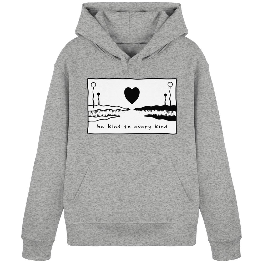Vegan und Bio Hoodie: Be kind to every kind