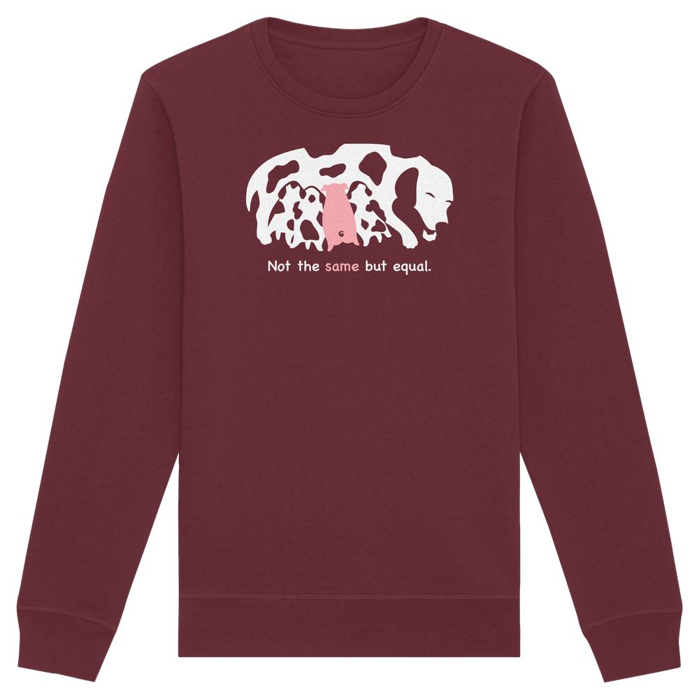 Vegan und Bio Sweatshirt: Animal equality