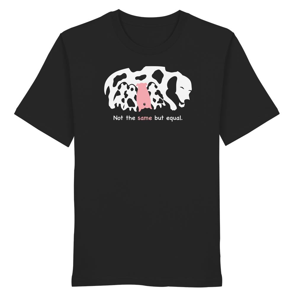 Vegan und Bio Shirt: Animal equality
