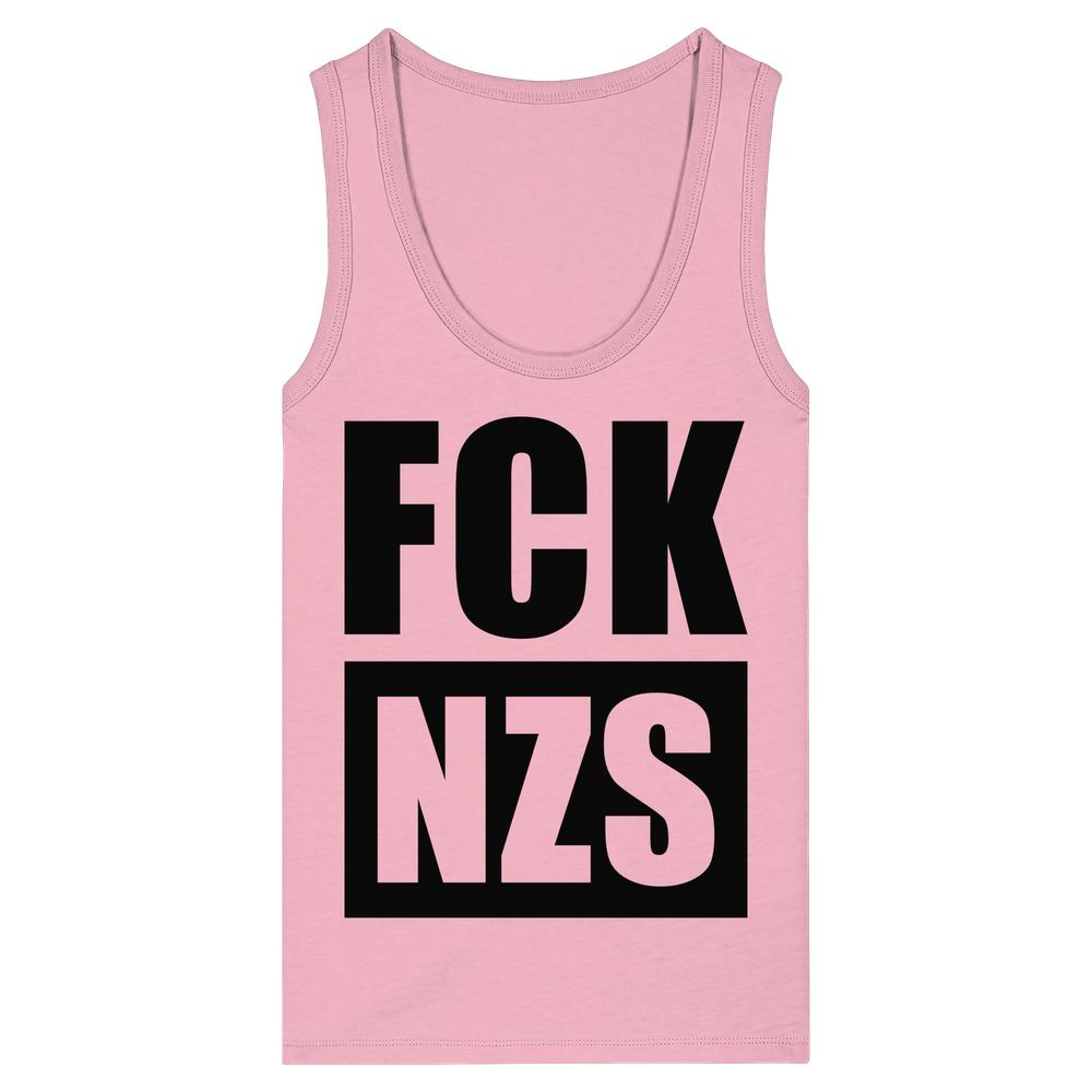 Damen-Tanktop in Rosa mit FCK NZS-Print