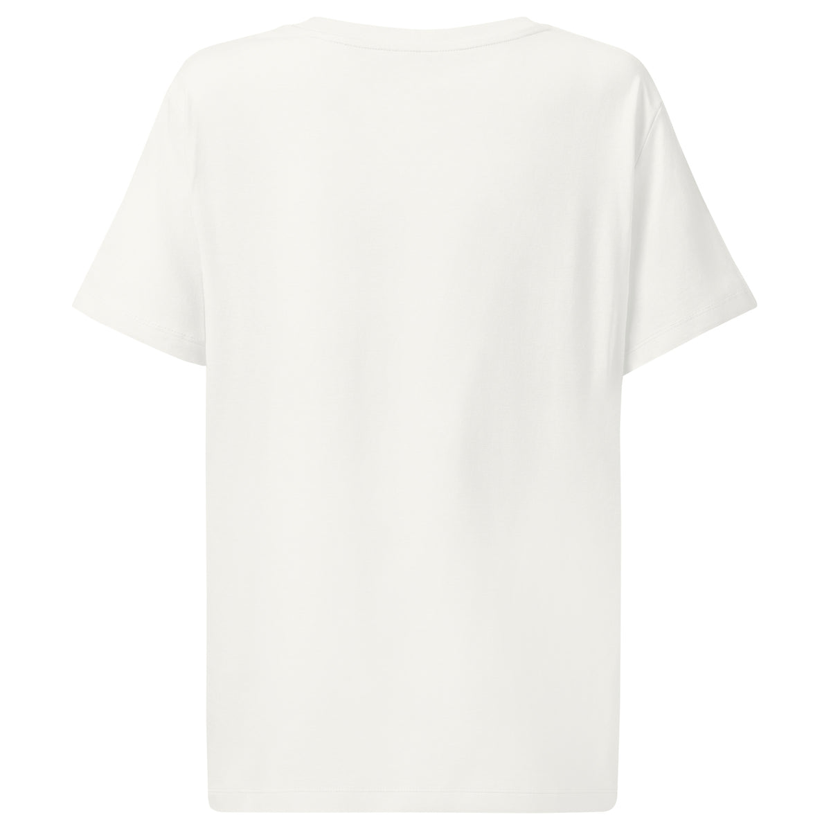 Damen-T-Shirt, weiß, Vorderansicht ohne sichtbaren Aufdruck