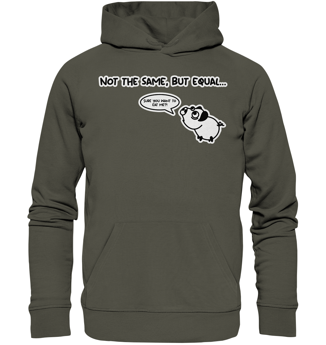 Not the same but equal hoodie sale